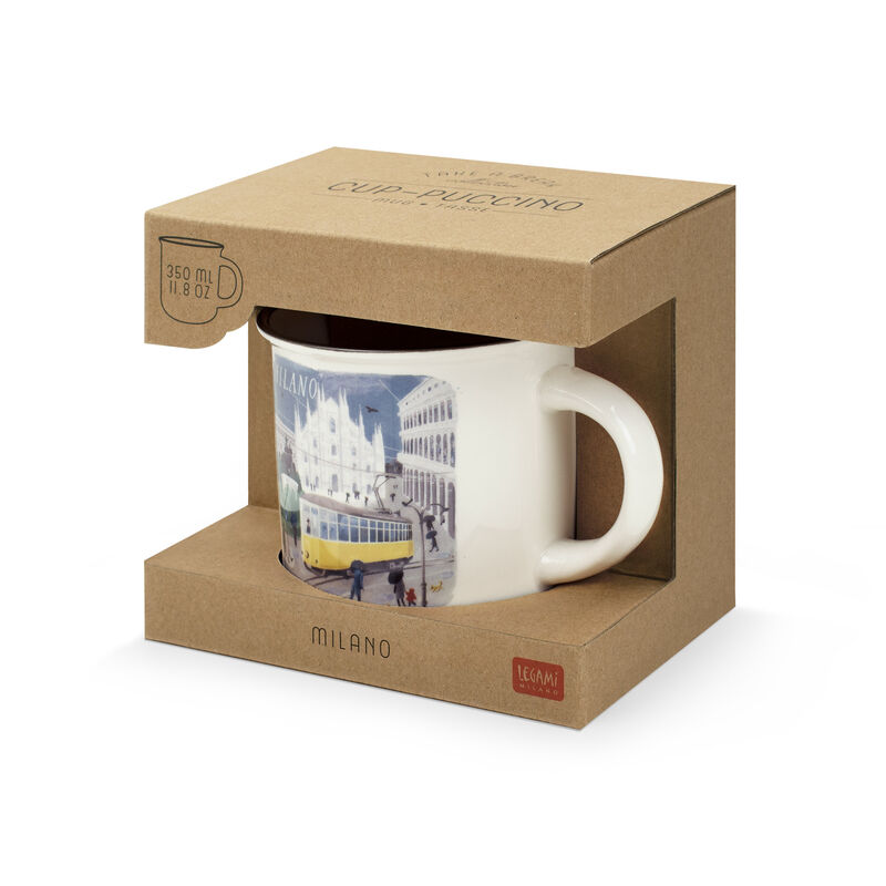 Porcelánový hrnček - Cup-Puccino - Kolekcia svetových miest