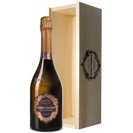 CHAMPAGNE ALFRED GRATIEN - CUVEE PARADIS - BRUT MILLESIME 2015 - CAISSE BOIS
