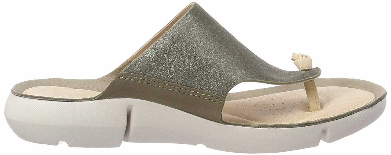 CLARKS Zehentrenner grün