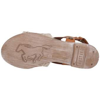 Mustang Sandale in beige