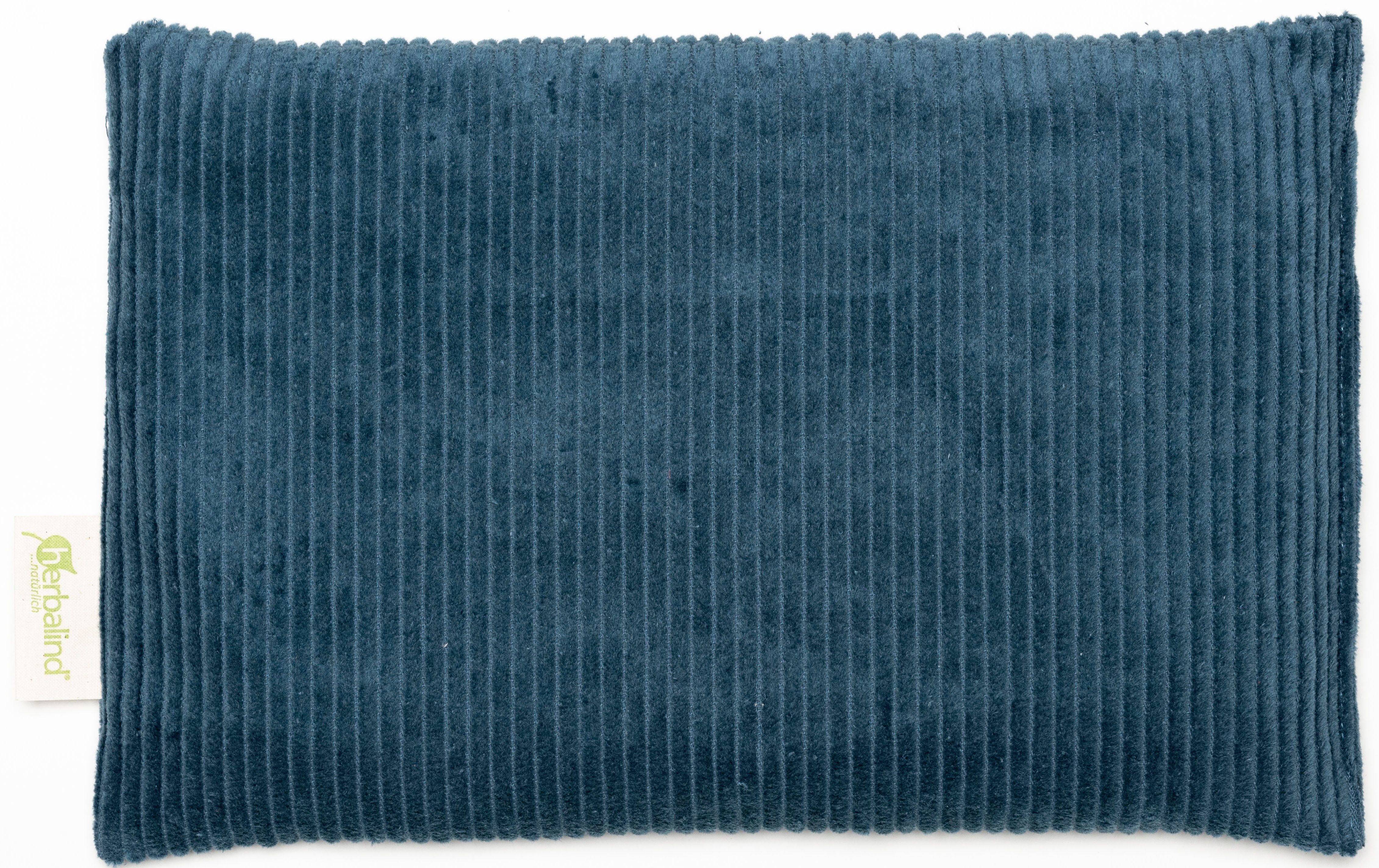 herbalind Kirschkernkissen 2041, Wärmekissen 30x20 cm, Cord Orange, auch als Kältekissen verwendbar