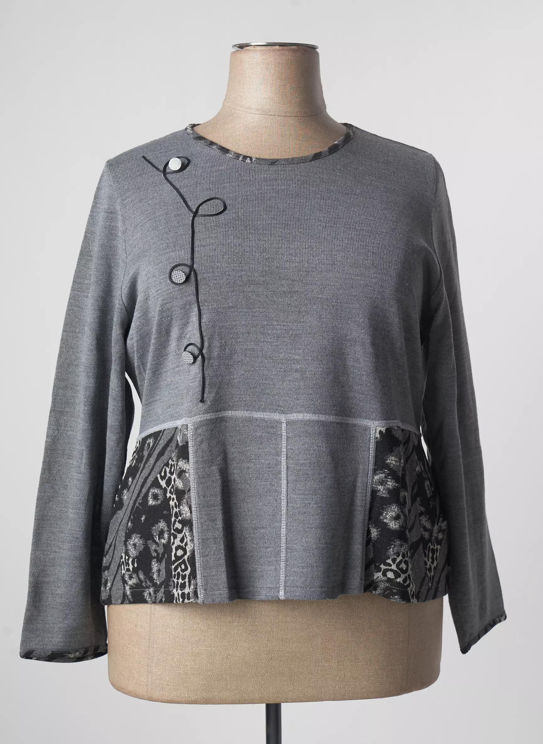 Guy Dubouis Pulls Femme couleur gris