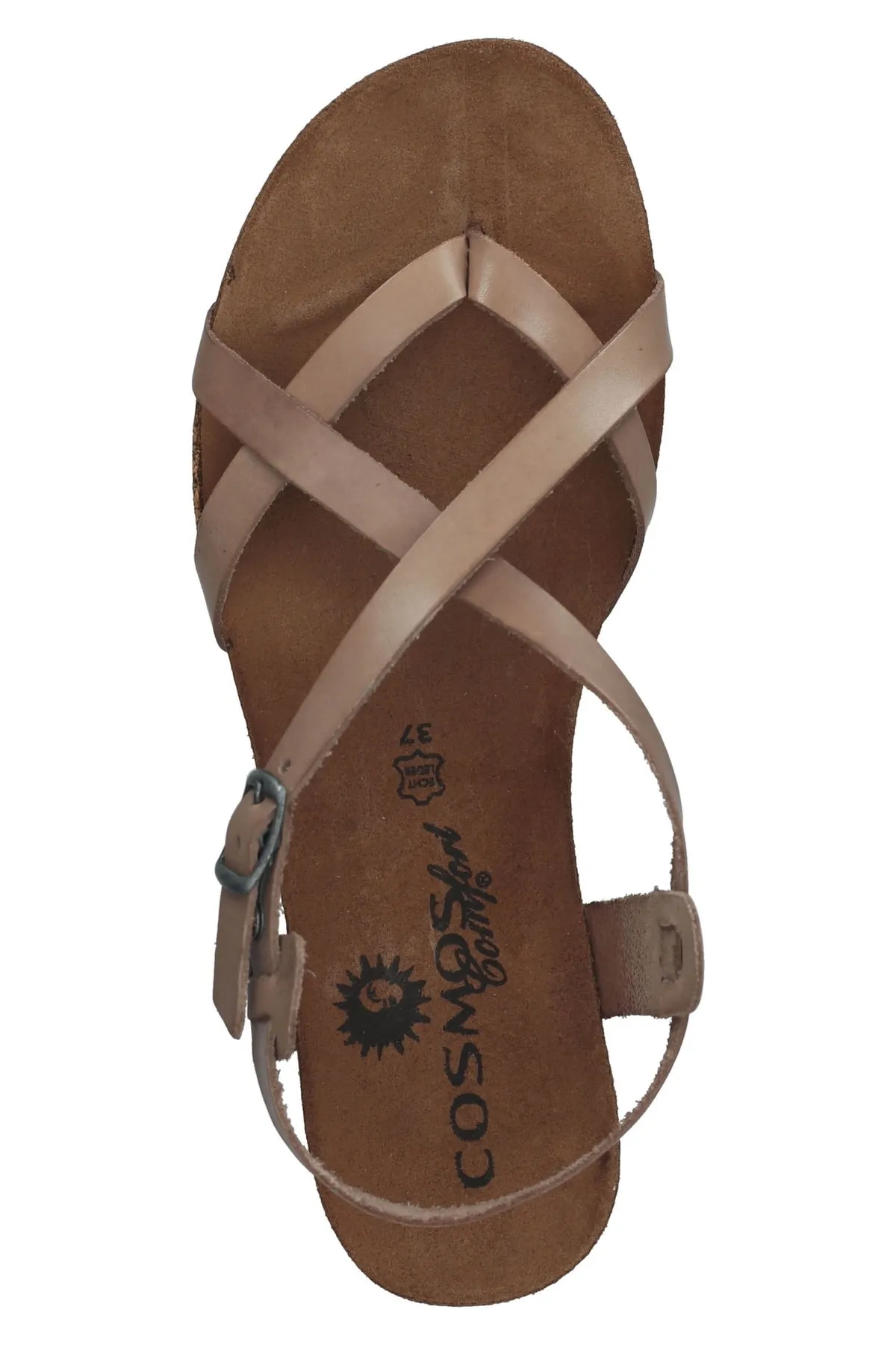 Cosmos Comfort  Sandalette - Beige - Blockabsatz
