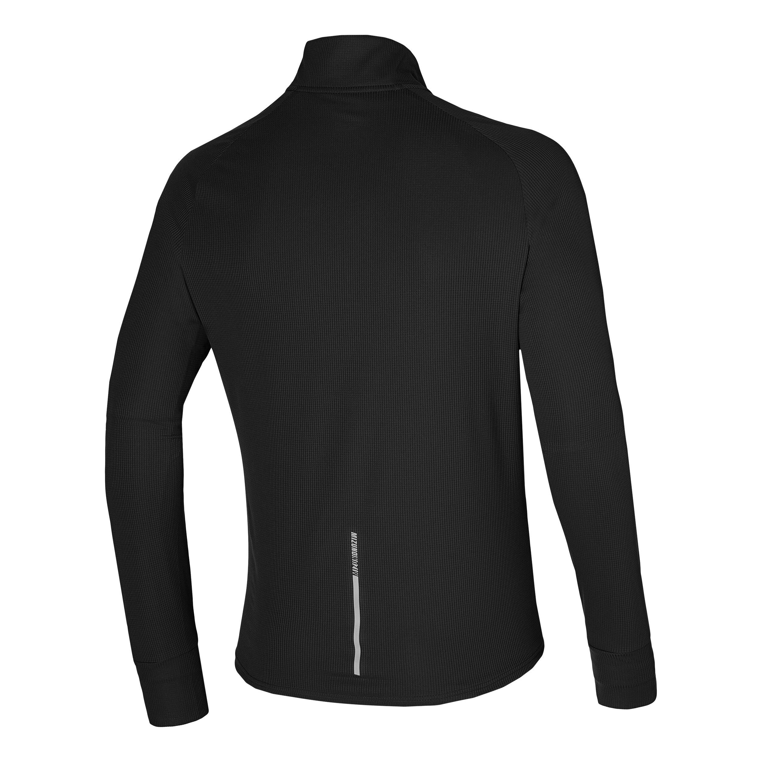Hybrid Half-Zip Longsleeve Herren - Schwarz