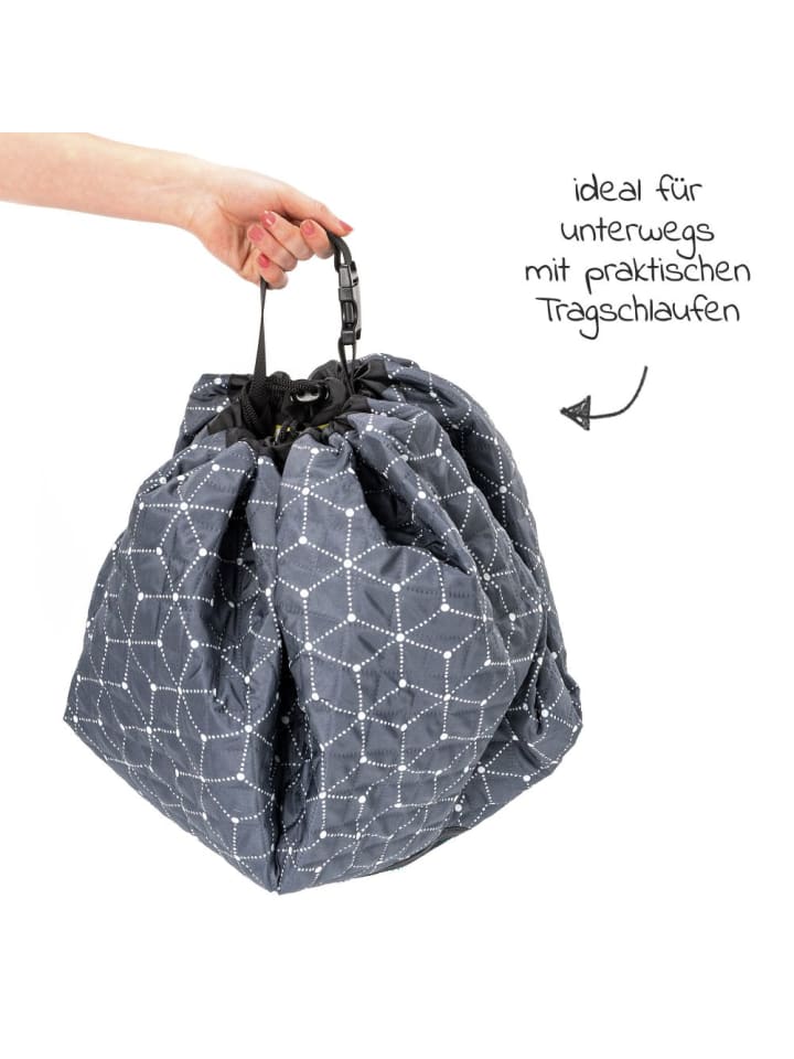 Zamboo Spielplatzdecke 2in1 - Tasche und Unterlage - Grau in grau,weiss günstig kaufen onesize