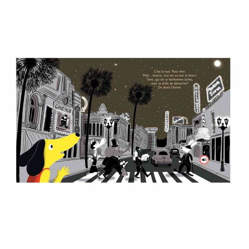 Livre sonore Paco fait son cinéma - Gallimard Jeunesse