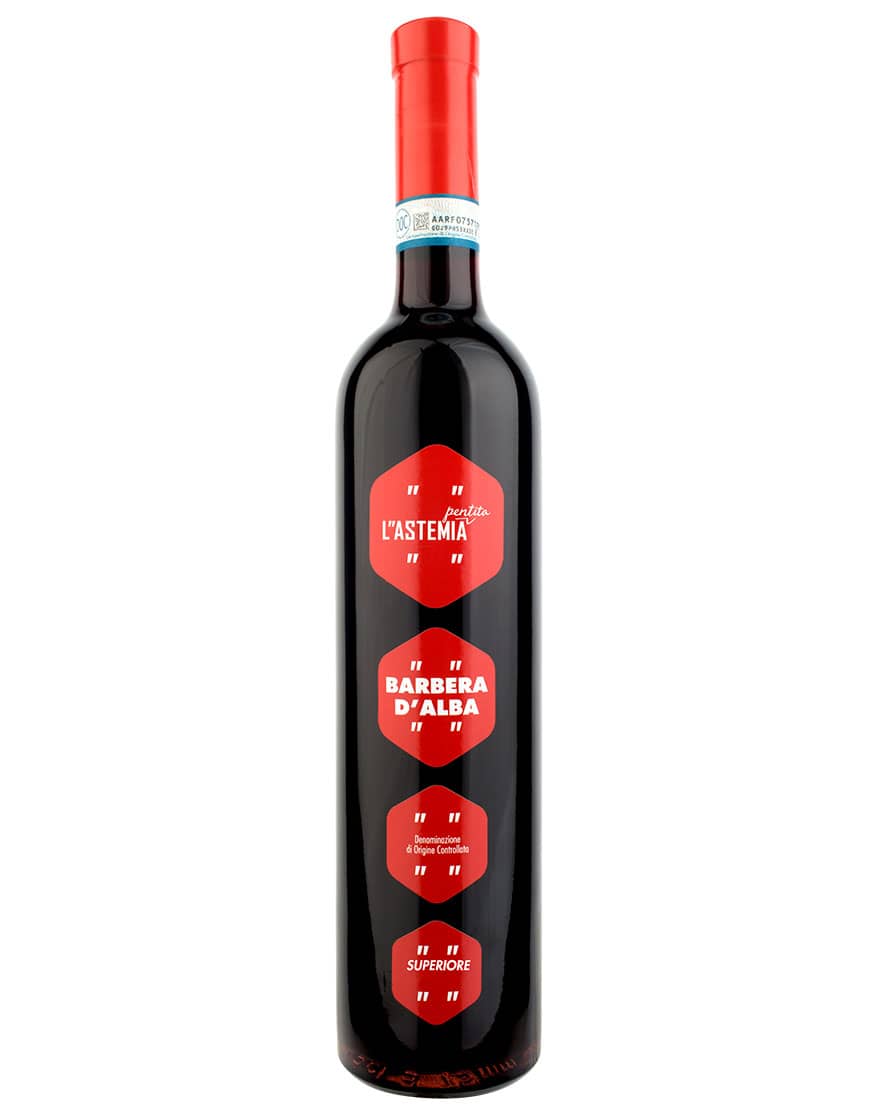 Barbera d'Alba Superiore DOC 2021 L'Astemia Pentita 0,75 ℓ