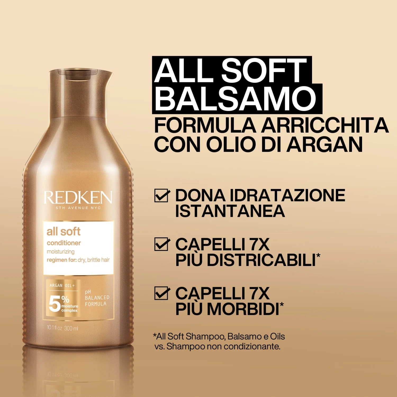 Balsam de păr All Soft - Balsam de păr pentru uz frecvent