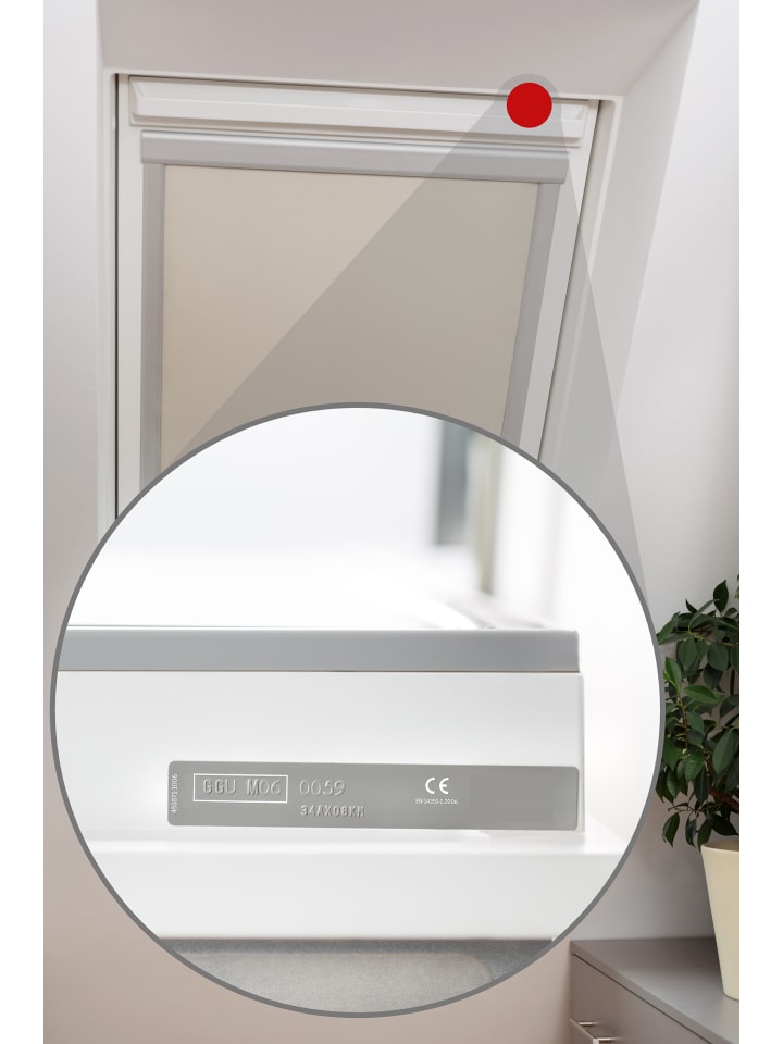 Lichtblick Dachfensterrollo in Blau günstig kaufen