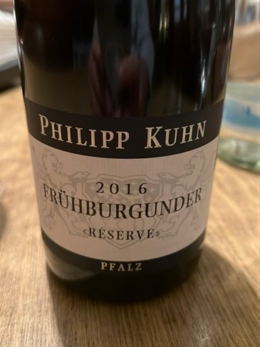 Philipp KuhnFrühburgunder Réserve 2019
