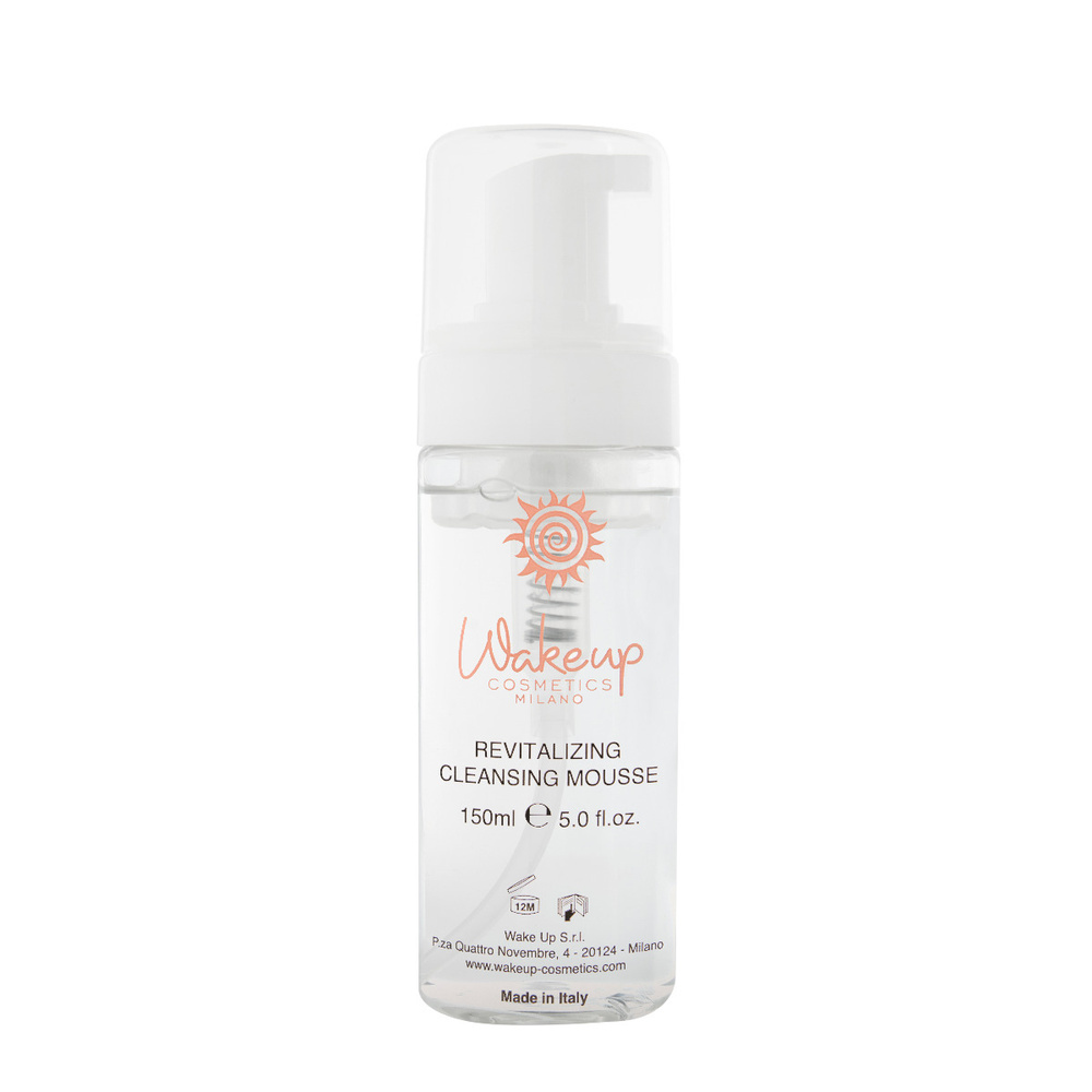 wakeup cosmetics milano Revitalizing Cleansing Mousse Mousse nettoyante purifiante