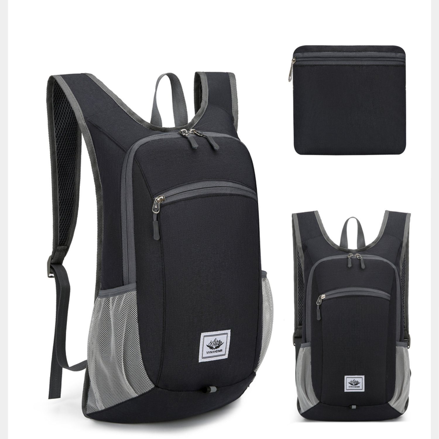 G4Free Wanderrucksack, Leichter Kleiner Faltbar Reise-Tagesrucksack