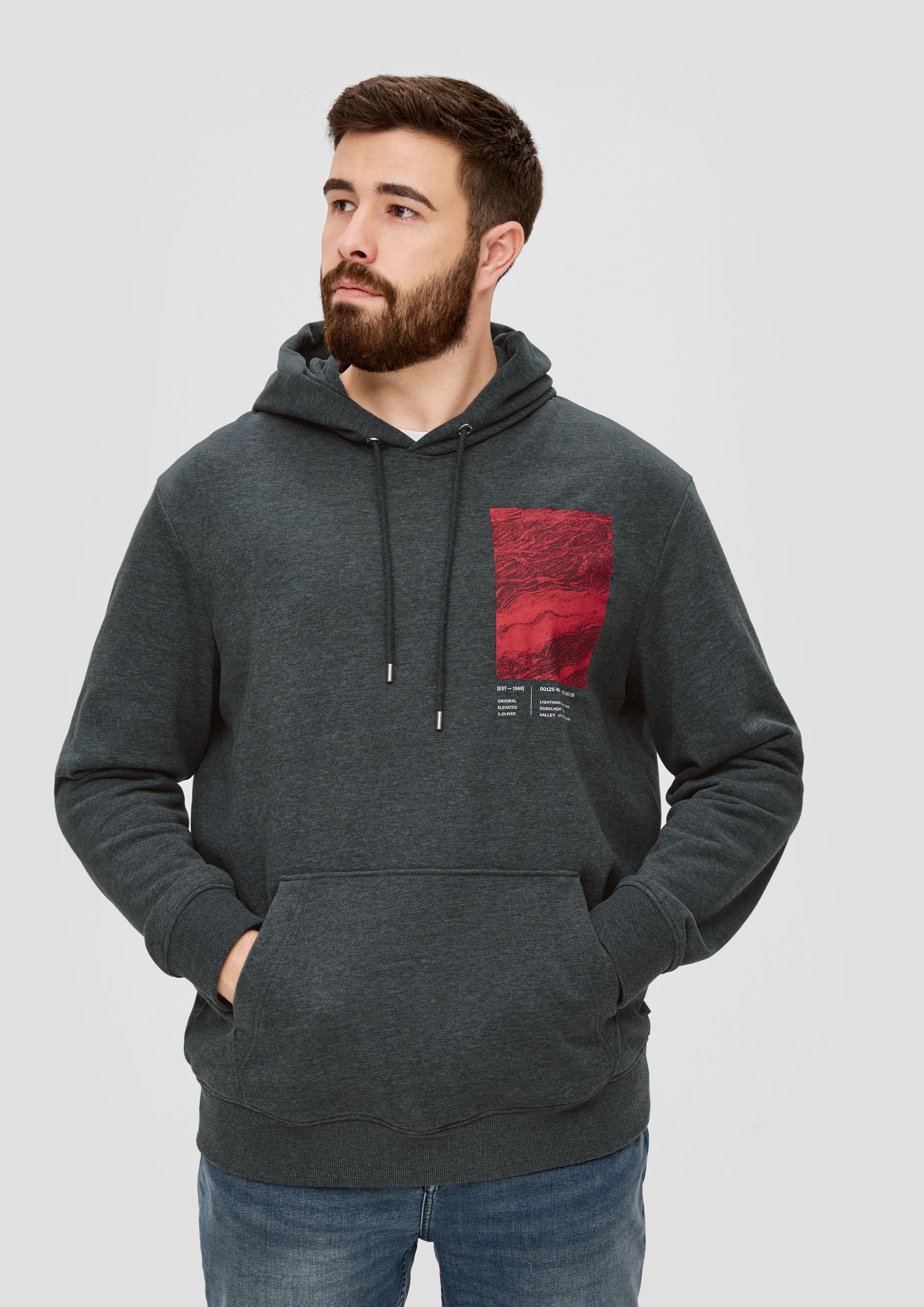 Kapuzensweater mit Frontprint  2143262-98D1
