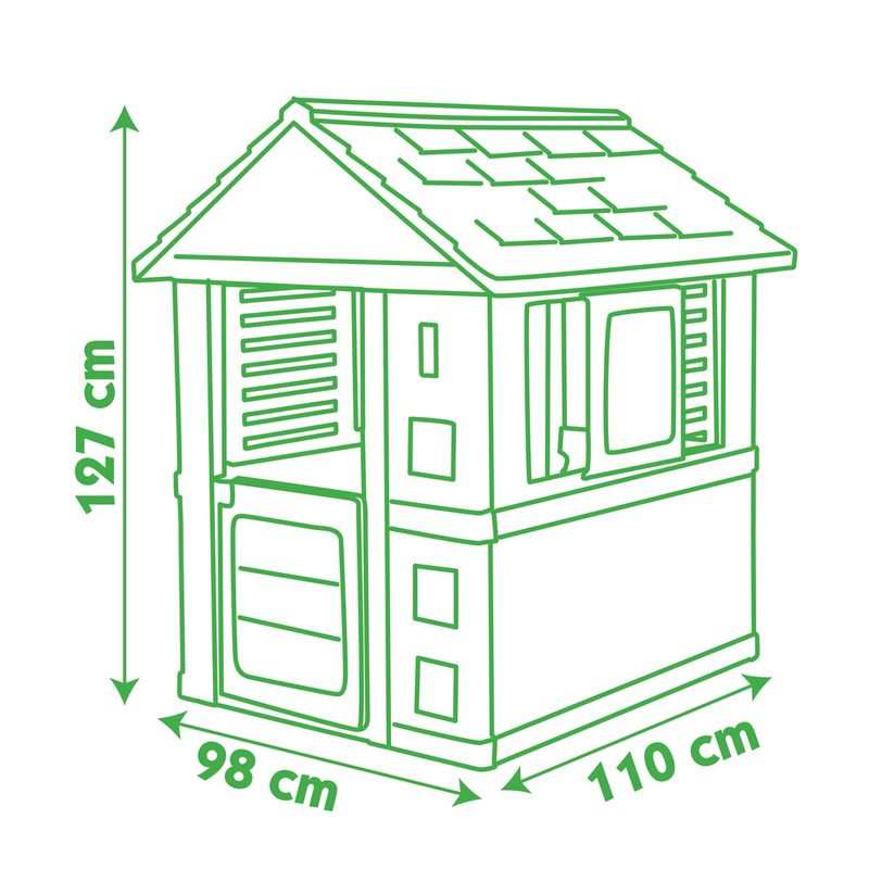 Maison nature simple Smoby