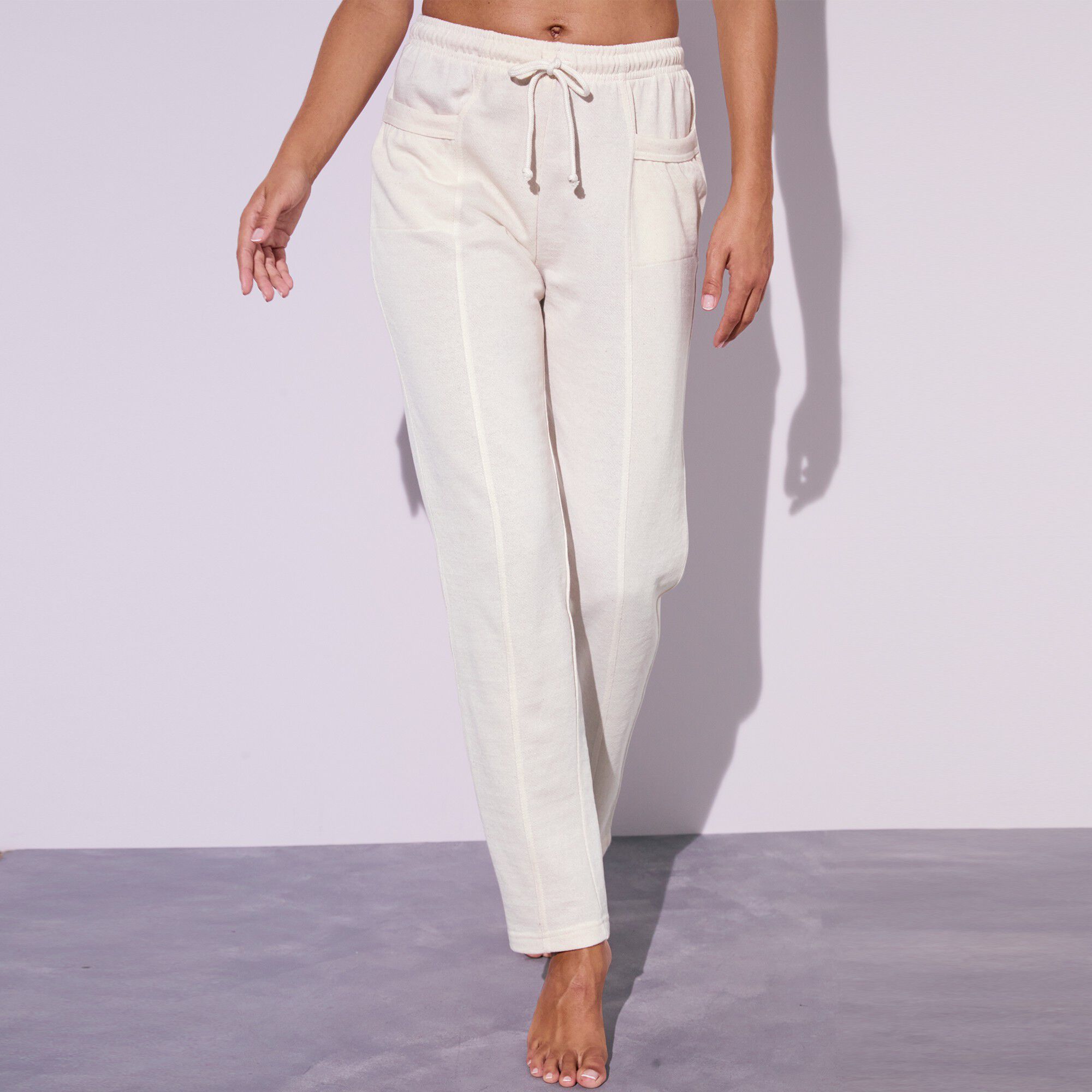 Pantalon jogging, molleton gratté