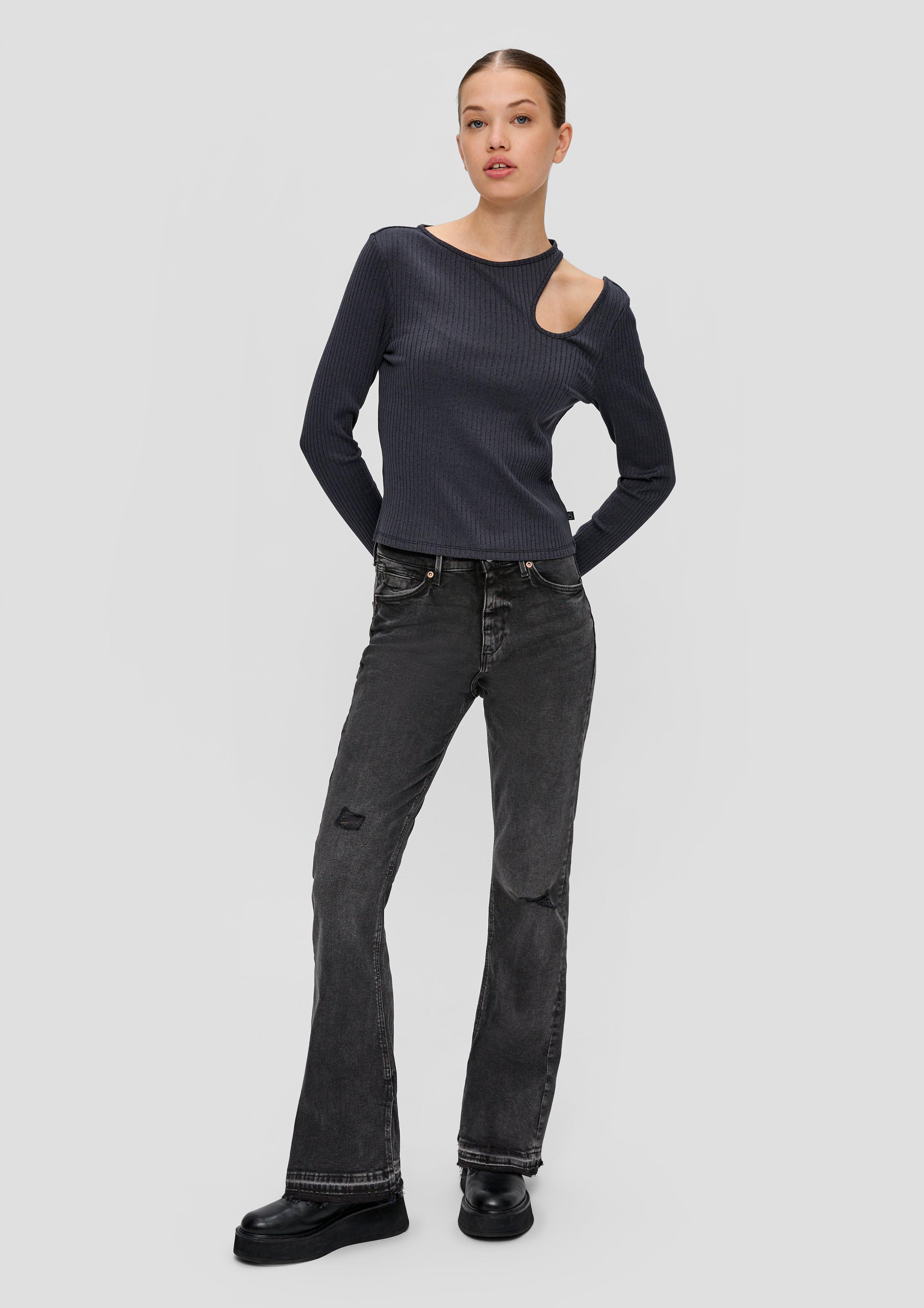 Jeans Reena / Slim Fit / High Rise / Flared Leg  2119080-98Z3