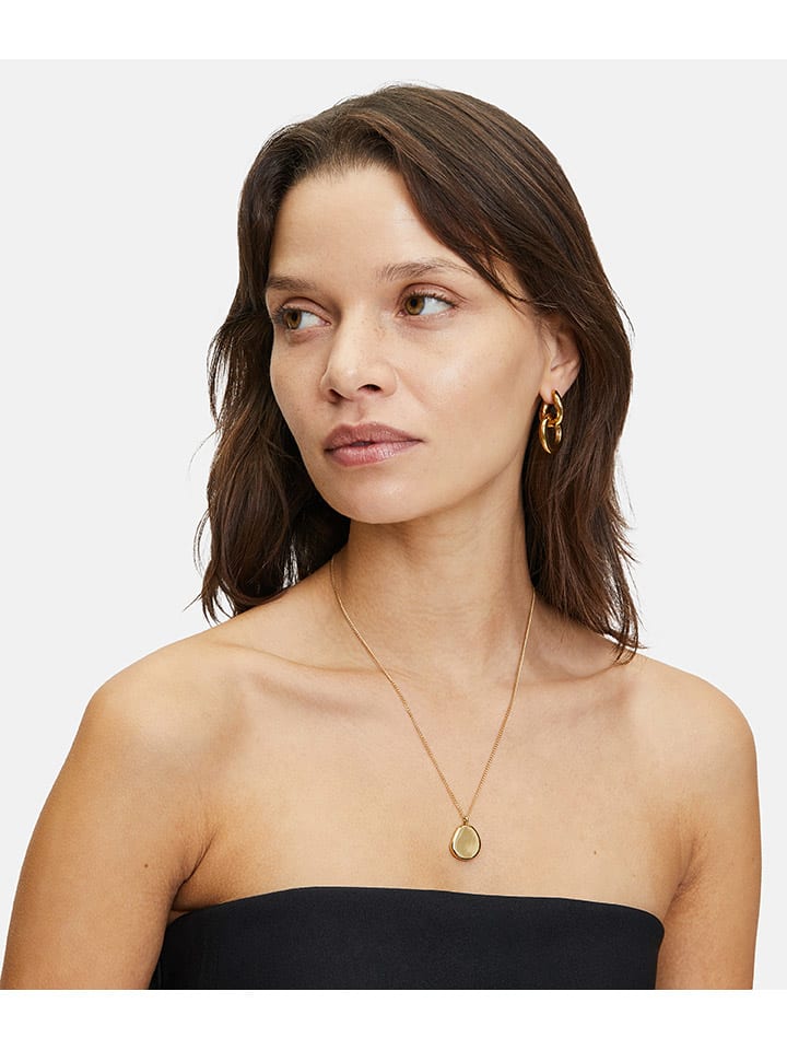 Liebeskind Edelstahl-Creolen in Gold günstig kaufen onesize