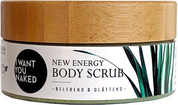 I Want You Naked New Energy Scrub Zitronengras & Aloe Vera Körperpeeling