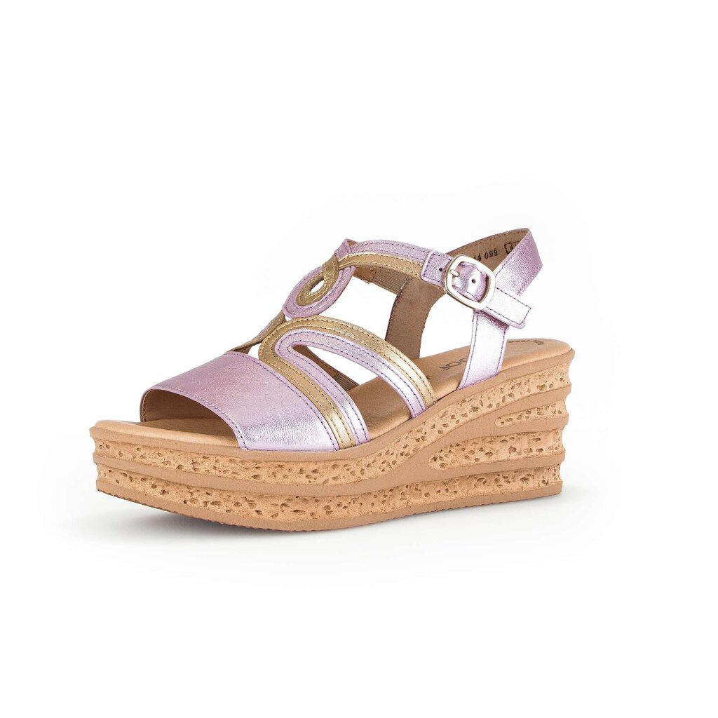 Gabor fashion Keilsandalette lila