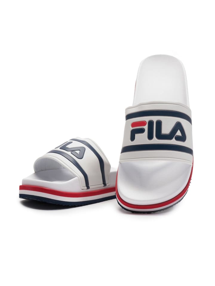 Fila Fila Sandalen in white/stripe günstig kaufen