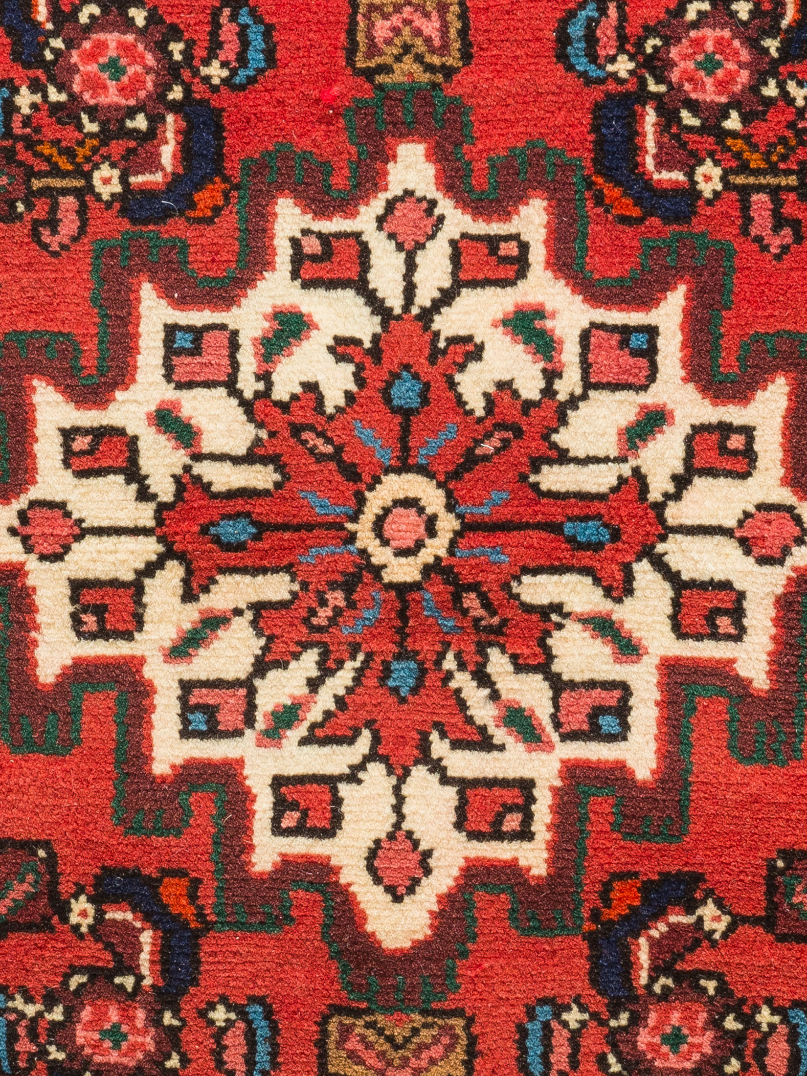 Hosseinabad Hamadan ca. 103 x 144 cm, Unikat / Einzelstück