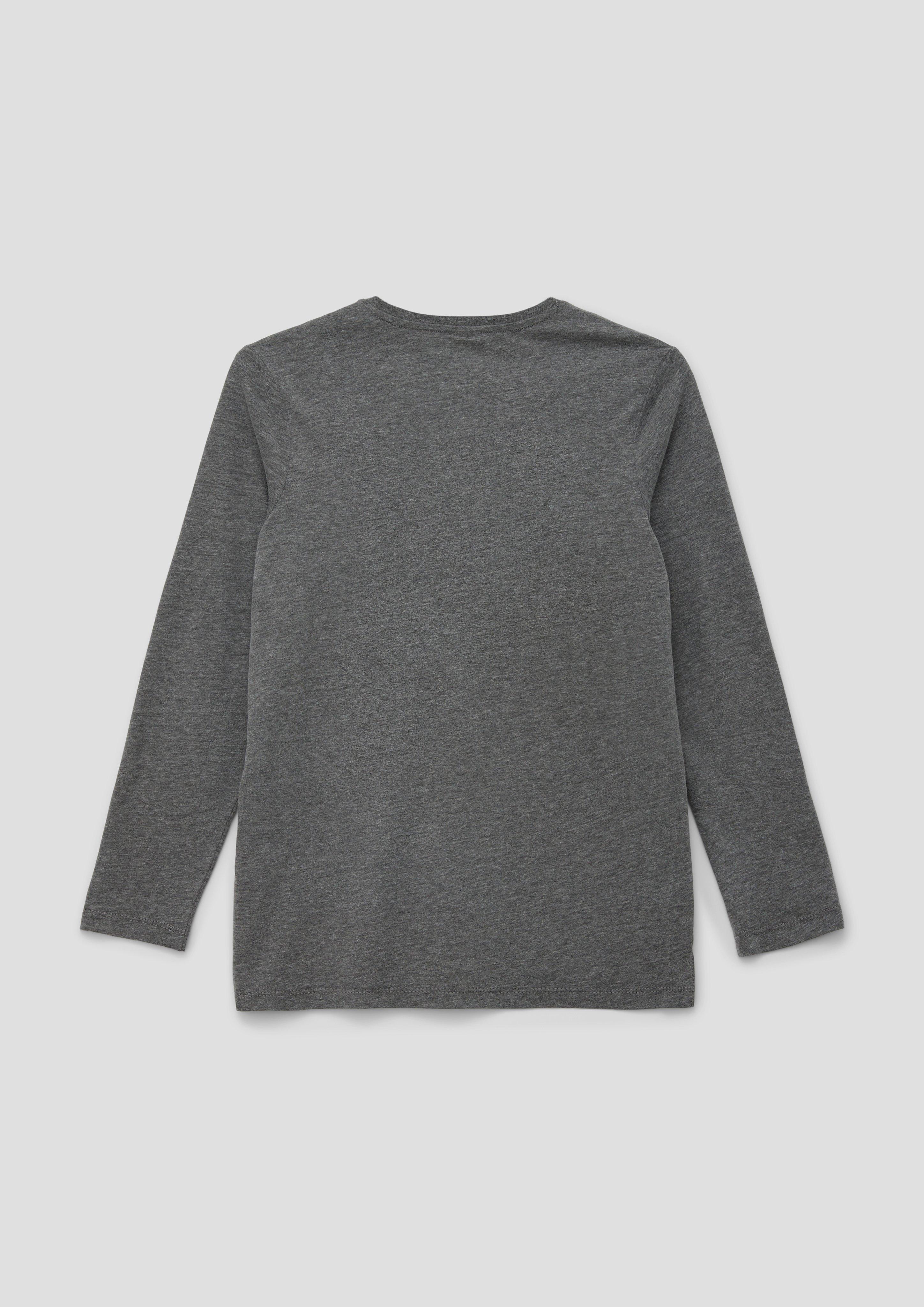 Longsleeve mit Frontprint  2134043-9730