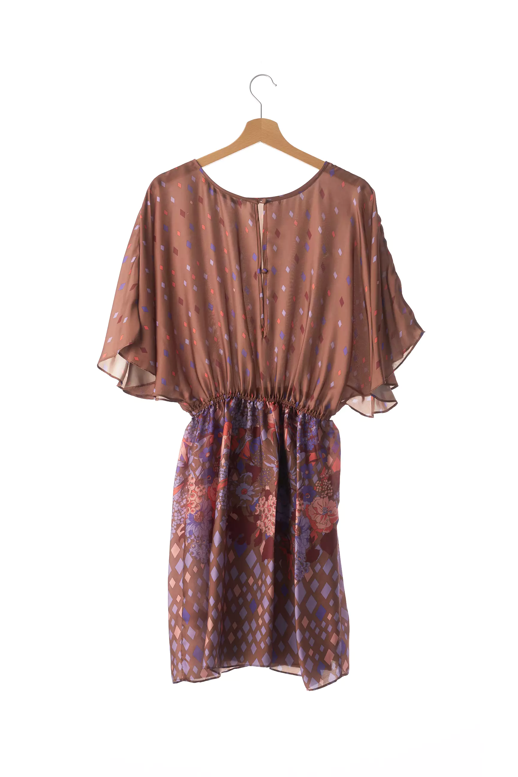 Silvian Heach Robes Mi Longues Femme couleur marron