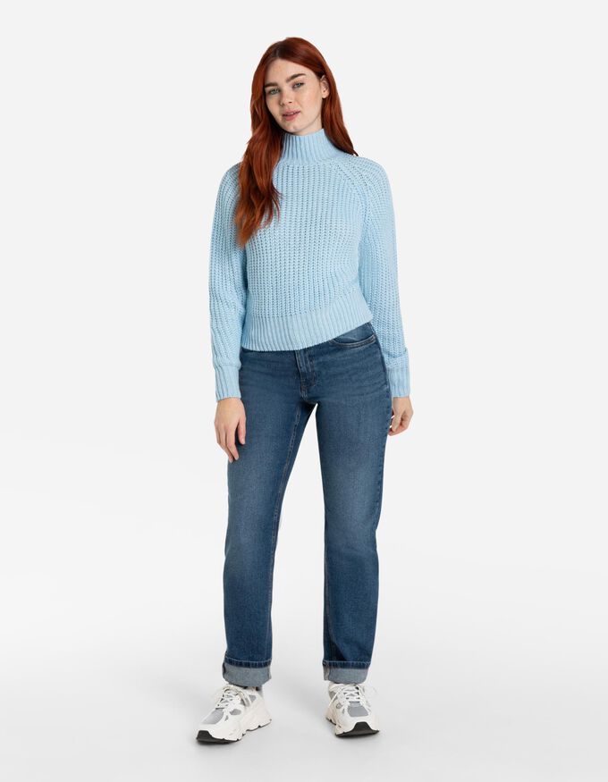 Strickpullover - Überschnittene Schultern