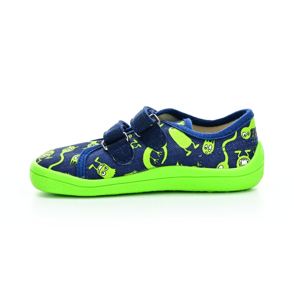 Beda Monsters (BFN 170040/TEX/W) Barfußsneaker