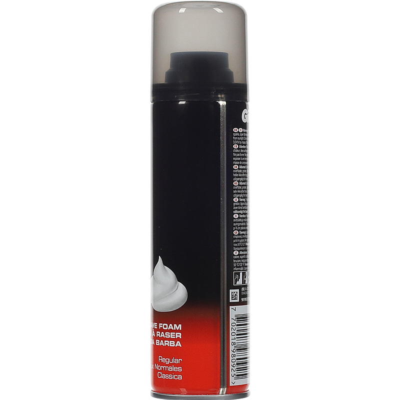 Gillette Barberskum 200 ml Regular Gillette