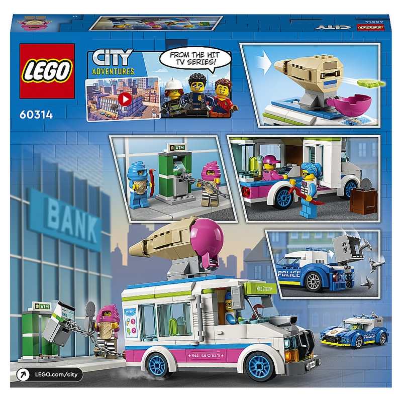 60314 Ice Cream Truck Police Chase V29 LEGO City