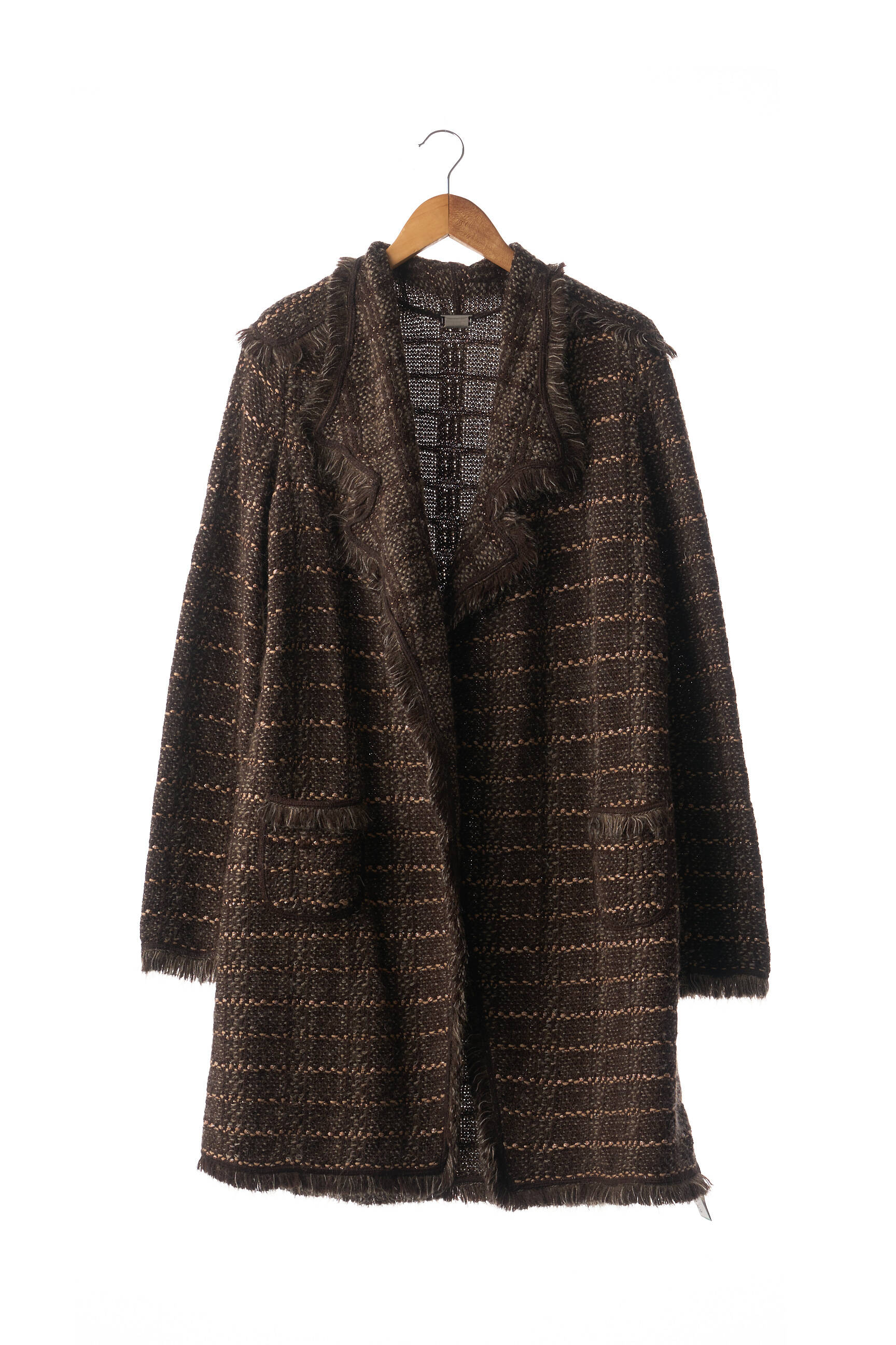 Lil Pour L Autre Manteaux Longs Femme couleur marron