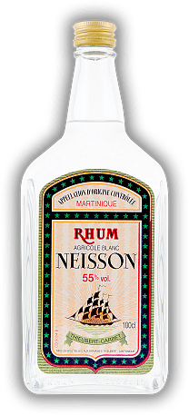 Neisson Rhum Blanc 55% 1,0 Liter Neisson Rhum Blanc 55% 1,0 Liter Aus frischem Zuckerrohrsaft destilliert. 1	 Liter - Vol 55%