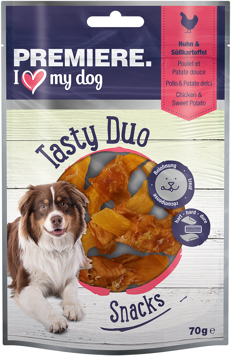 PREMIERE Snacks PREMIERE Tasty Duo Huhn mit Süßkartoffel 7x70g