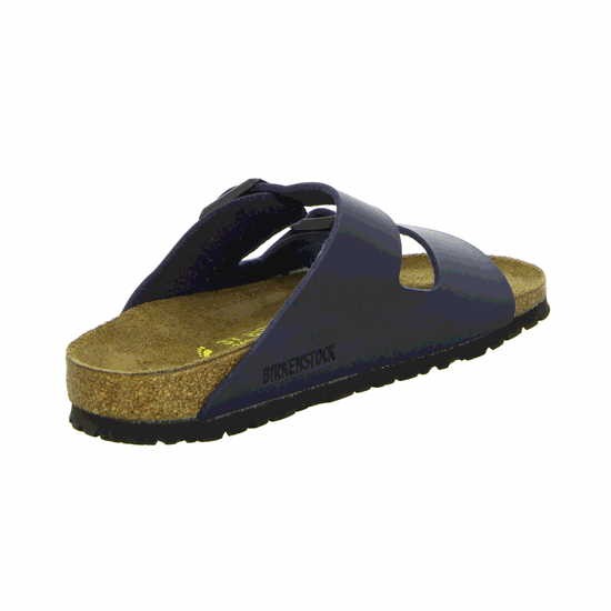 BIRKENSTOCK Pantoletten blau Arizona blau.Birkoflor