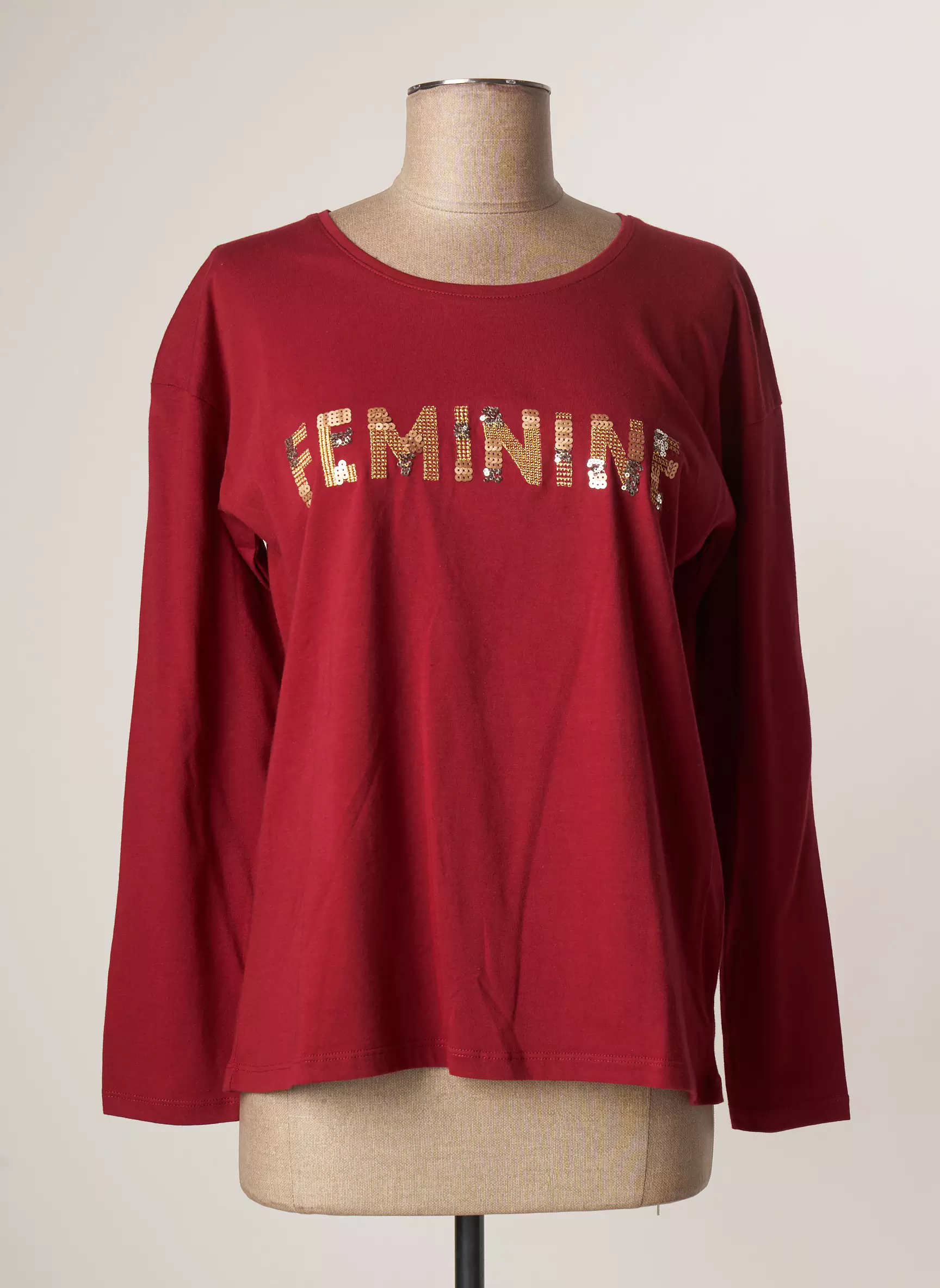 Le Petit Baigneur Tshirts Femme couleur rouge