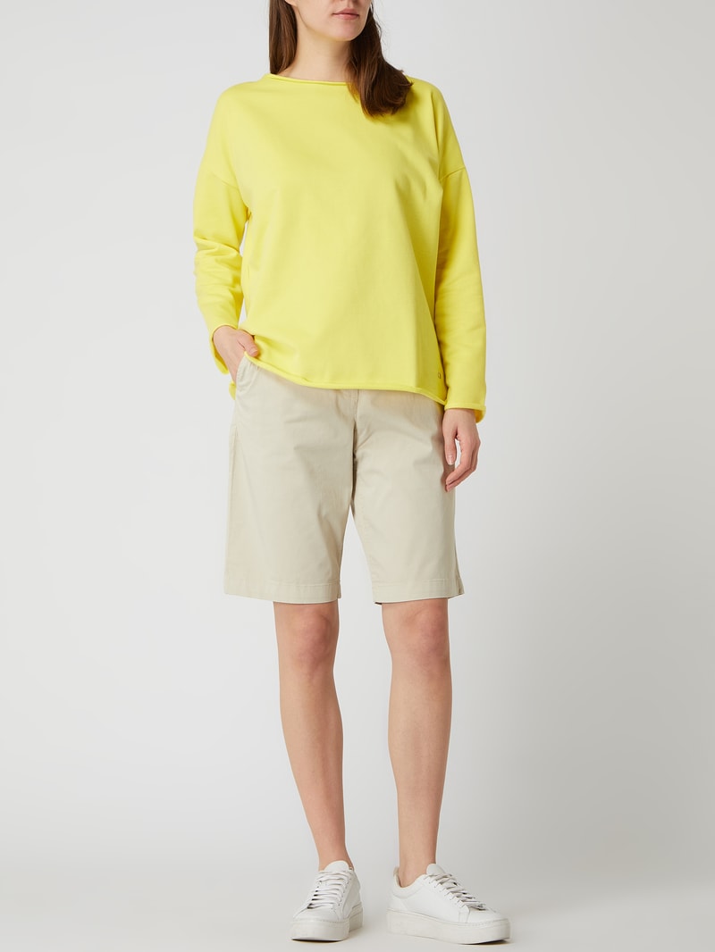 Bermudas mit Stretch-Anteil in sand