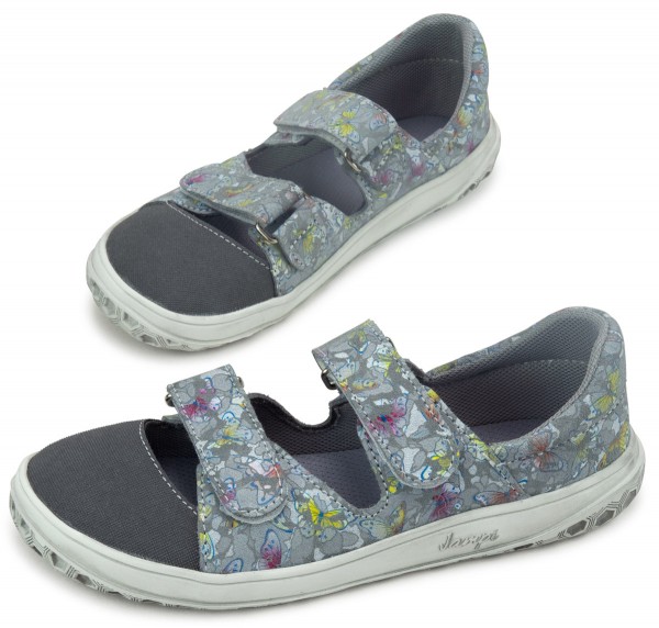 Jonap bare ~ Sandale ~ Grey Butterflies