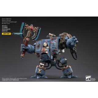 Warhammer 40k Actionfigur 1/18 Space Marines Space Wolves Venerable Dreadnought Brother Hvor 20 cm