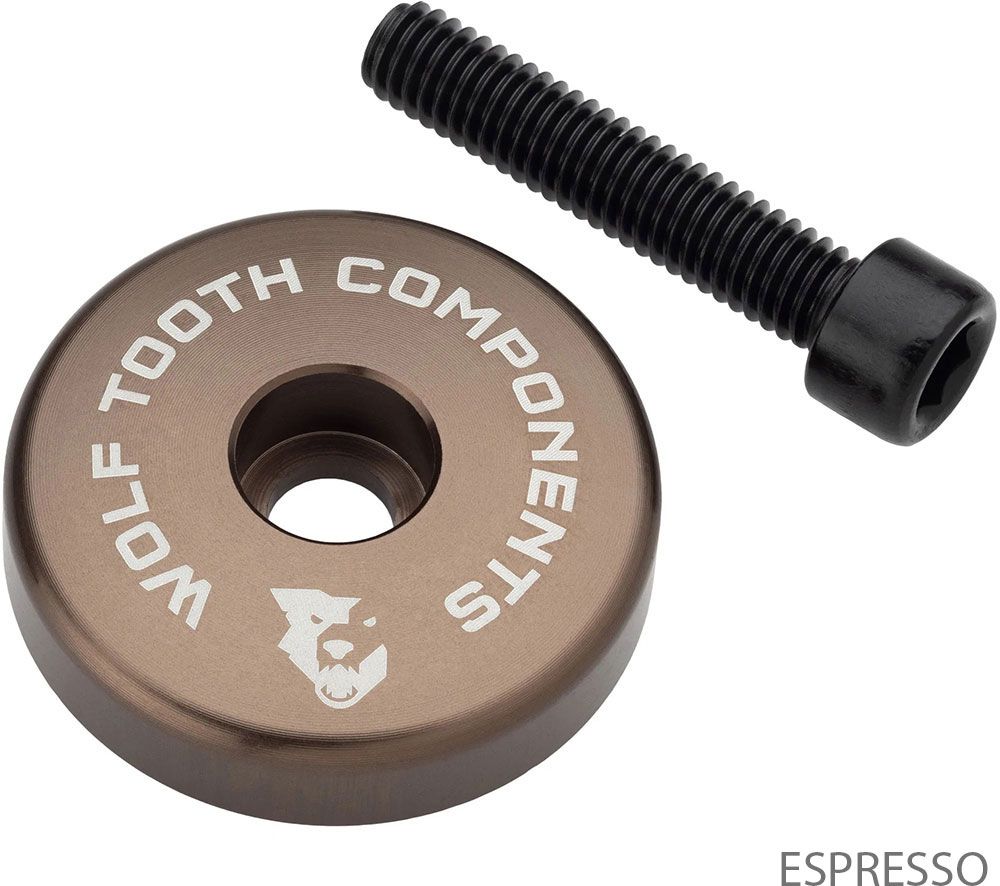 Wolf Tooth Components Ultralight Ahead-Kappe integrierter 5mm Spacer kaufen | Bike-Discount