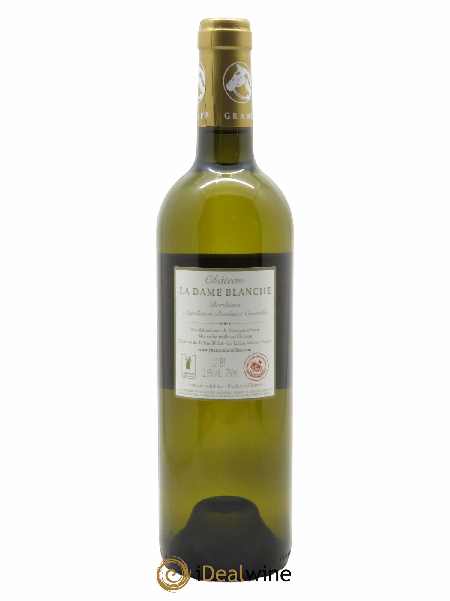 Château La Dame Blanche Château du Taillan  2021 - Lot de 1 Bouteille