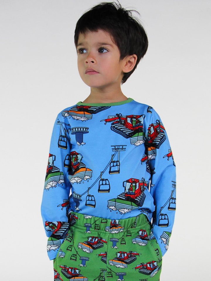 Småfolk Longsleeve in Blau/ Bunt günstig kaufen