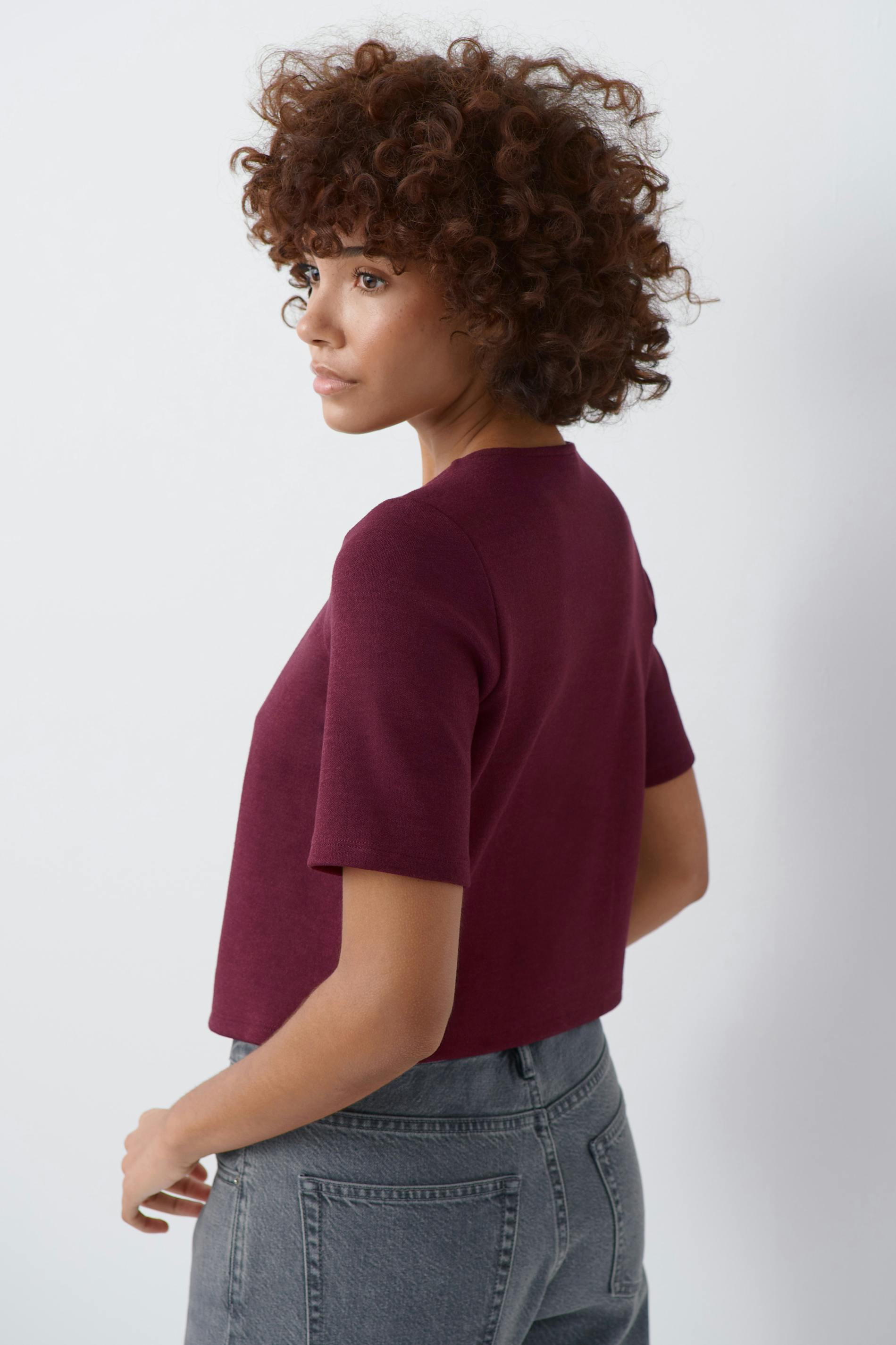One button top