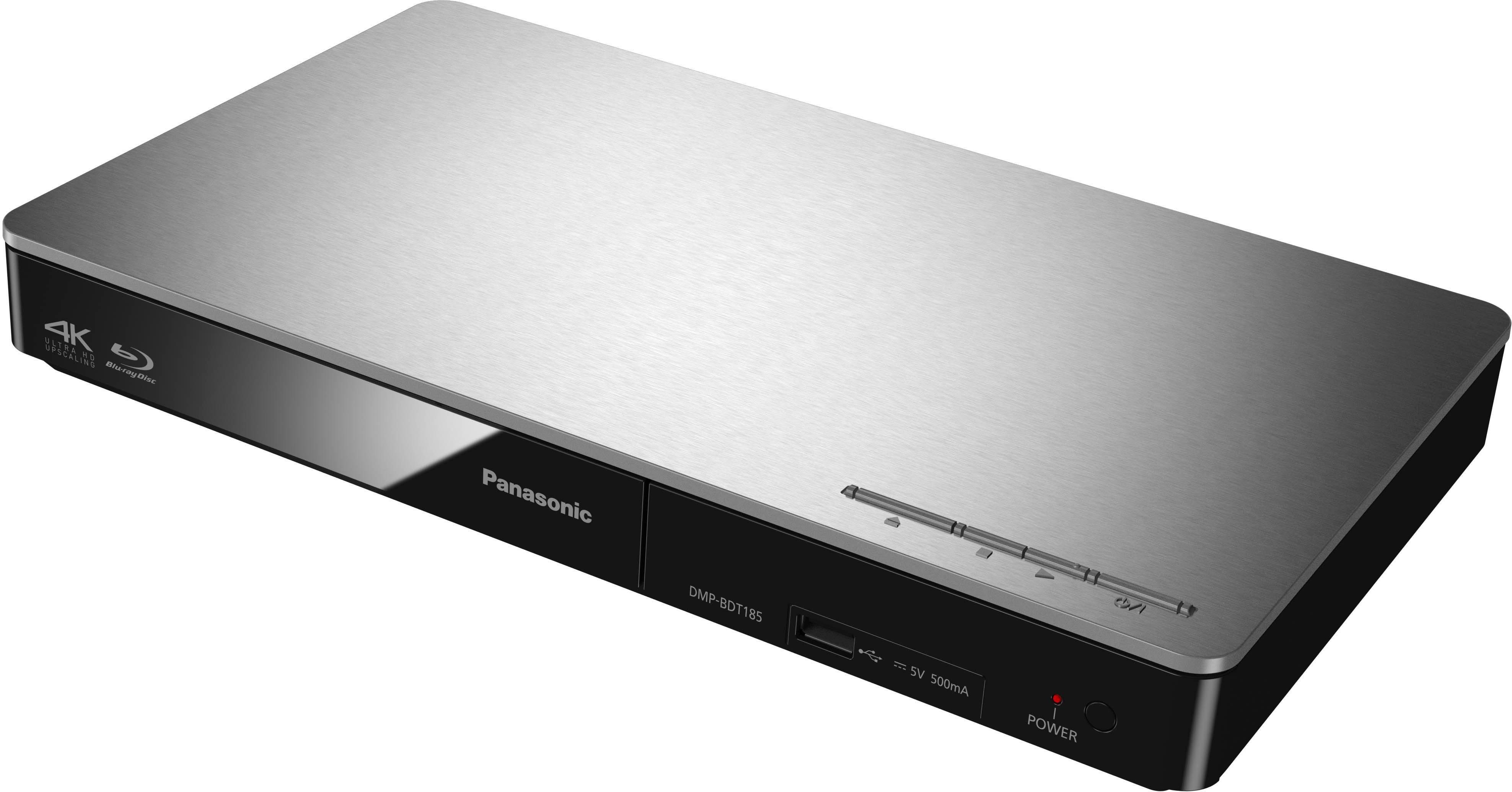 Panasonic DMP-BDT184 / DMP-BDT185 Blu-ray-Player (LAN (Ethernet), 4K Upscaling, Schnellstart-Modus)