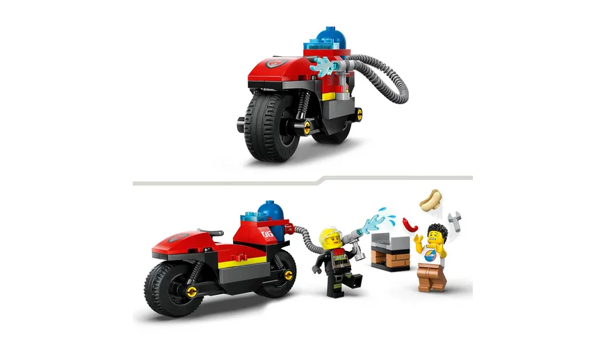 LEGO City 60410 Feuerwehrmotorrad