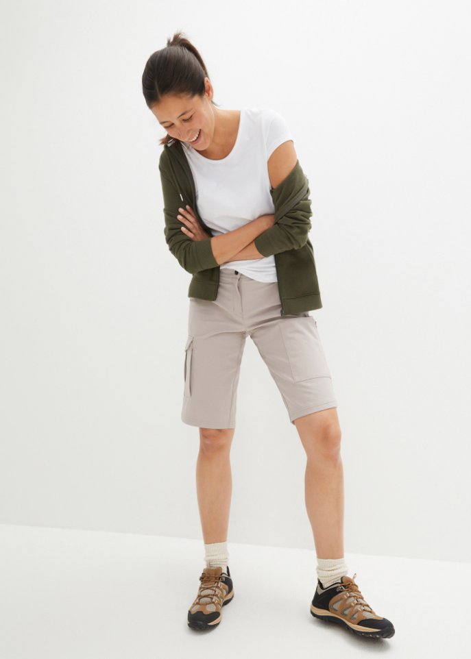 Softshell-Hose mit Cargotaschen, wasserabweisend