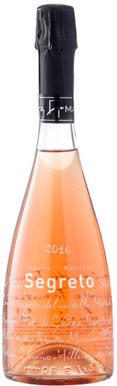 2018 Segreto Rosé Fut de Chene Metodo Classico Millesimato brut - Cantine Tenuta Mariani