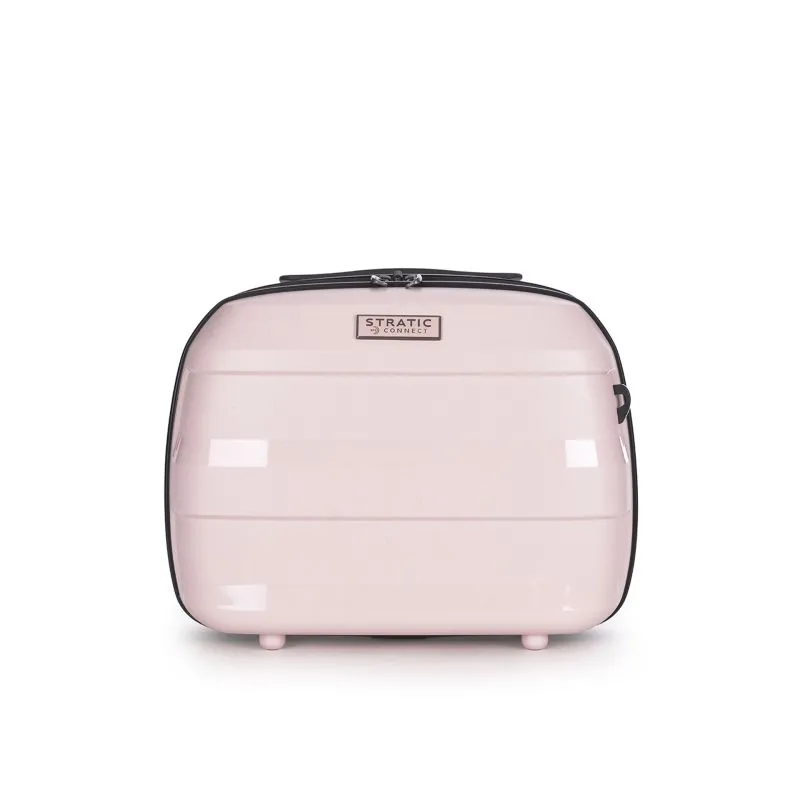 Stratic Straw + Beauty Case - rose