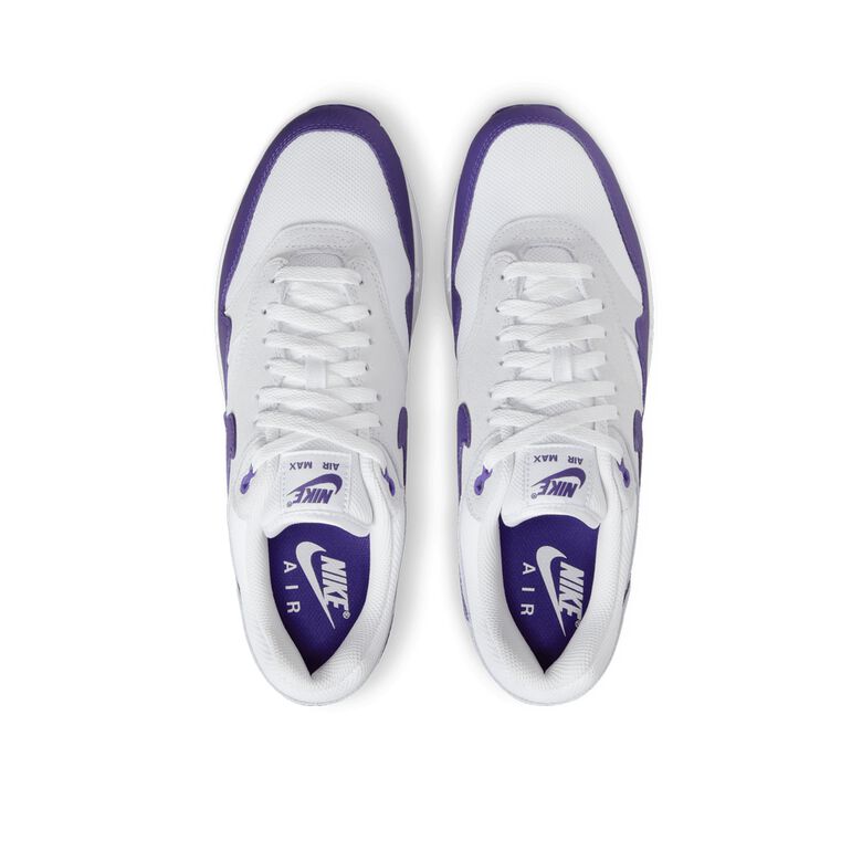 NIKE Wmns Air Max 1 SC white/field purple-football grey-black