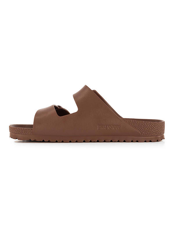 BIRKENSTOCK, Pantoletten Arizona, EVA, Normale Passform, rostbraun metallic
